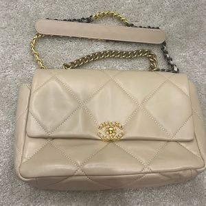 Tan purse